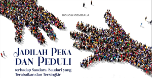 Kolom Gembala – Jadilah Peka dan Peduli
