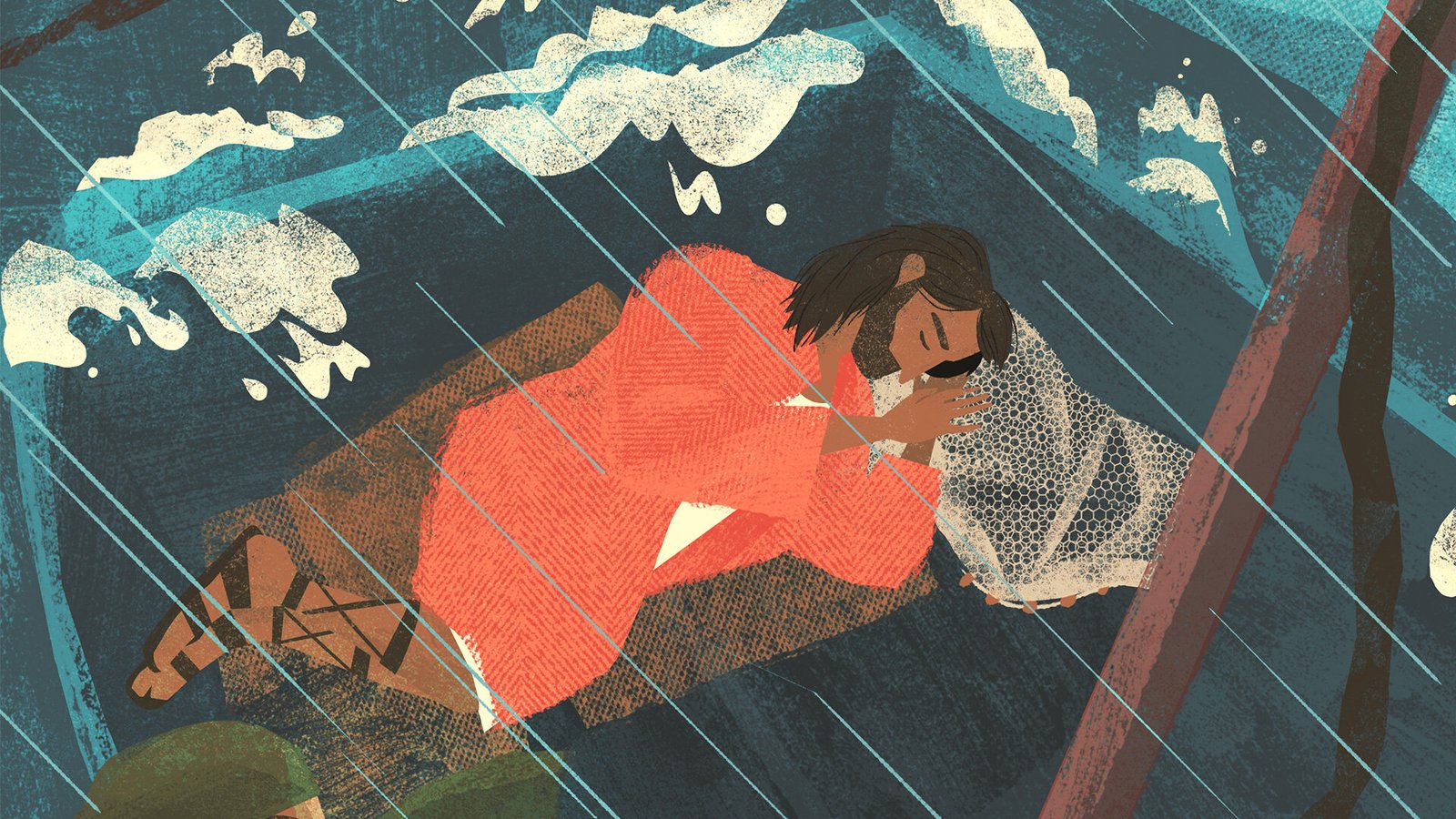 Mengapa Yesus Tidur Sementara Murid-muridnya Panik